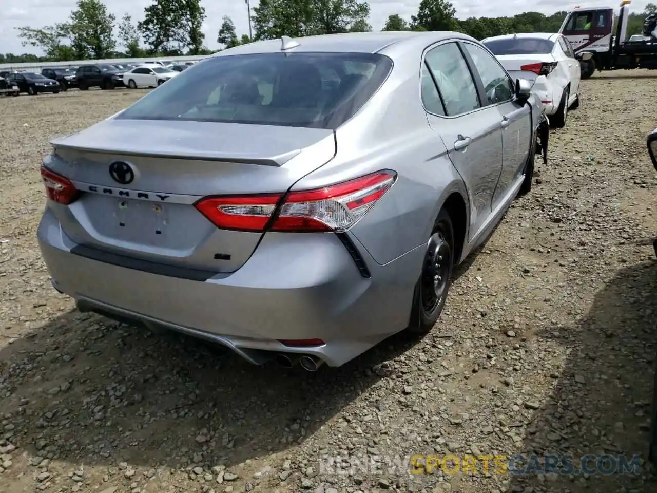 4 Photograph of a damaged car 4T1G11AK7LU511506 TOYOTA CAMRY 2020