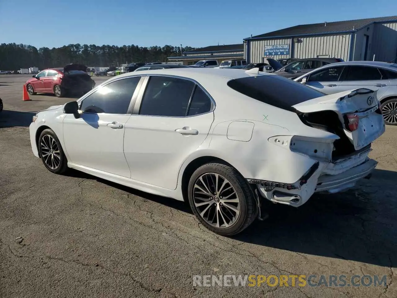 2 Photograph of a damaged car 4T1G11AK7LU864943 TOYOTA CAMRY 2020