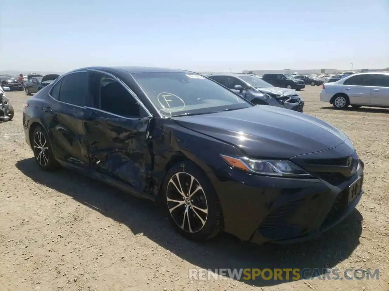 1 Photograph of a damaged car 4T1G11AK7LU868829 TOYOTA CAMRY 2020