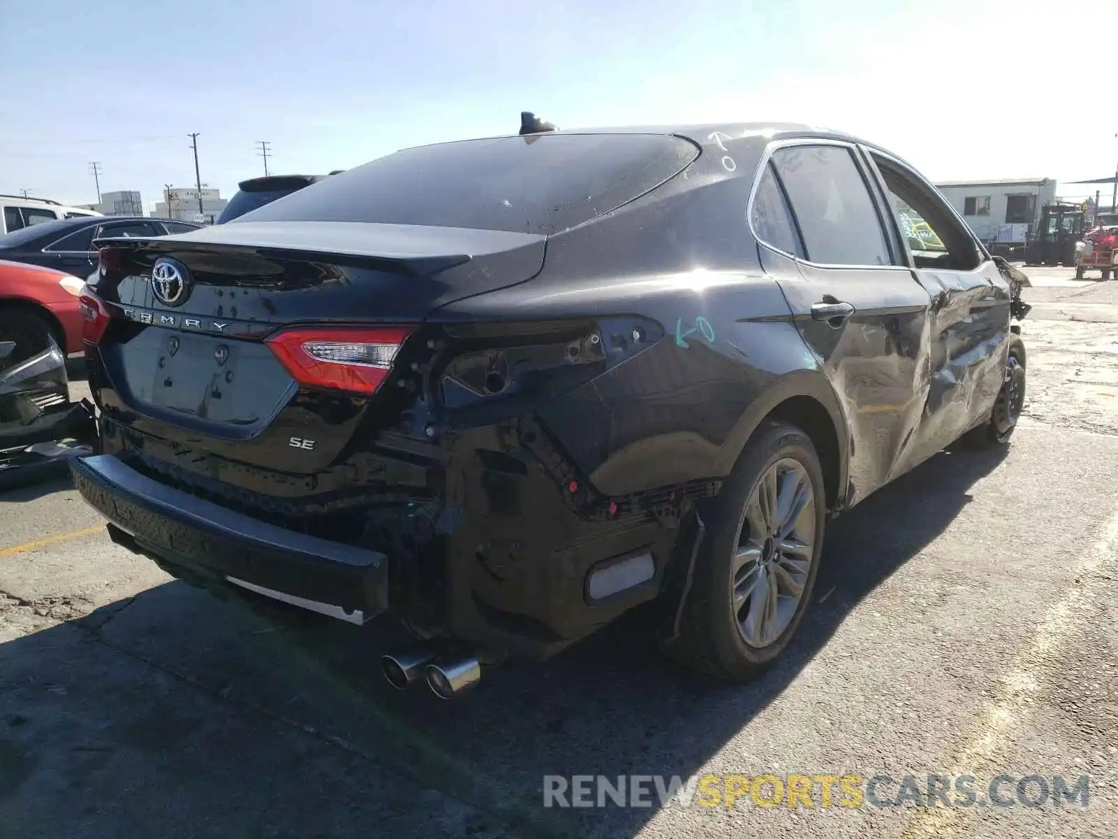 4 Photograph of a damaged car 4T1G11AK7LU874209 TOYOTA CAMRY 2020