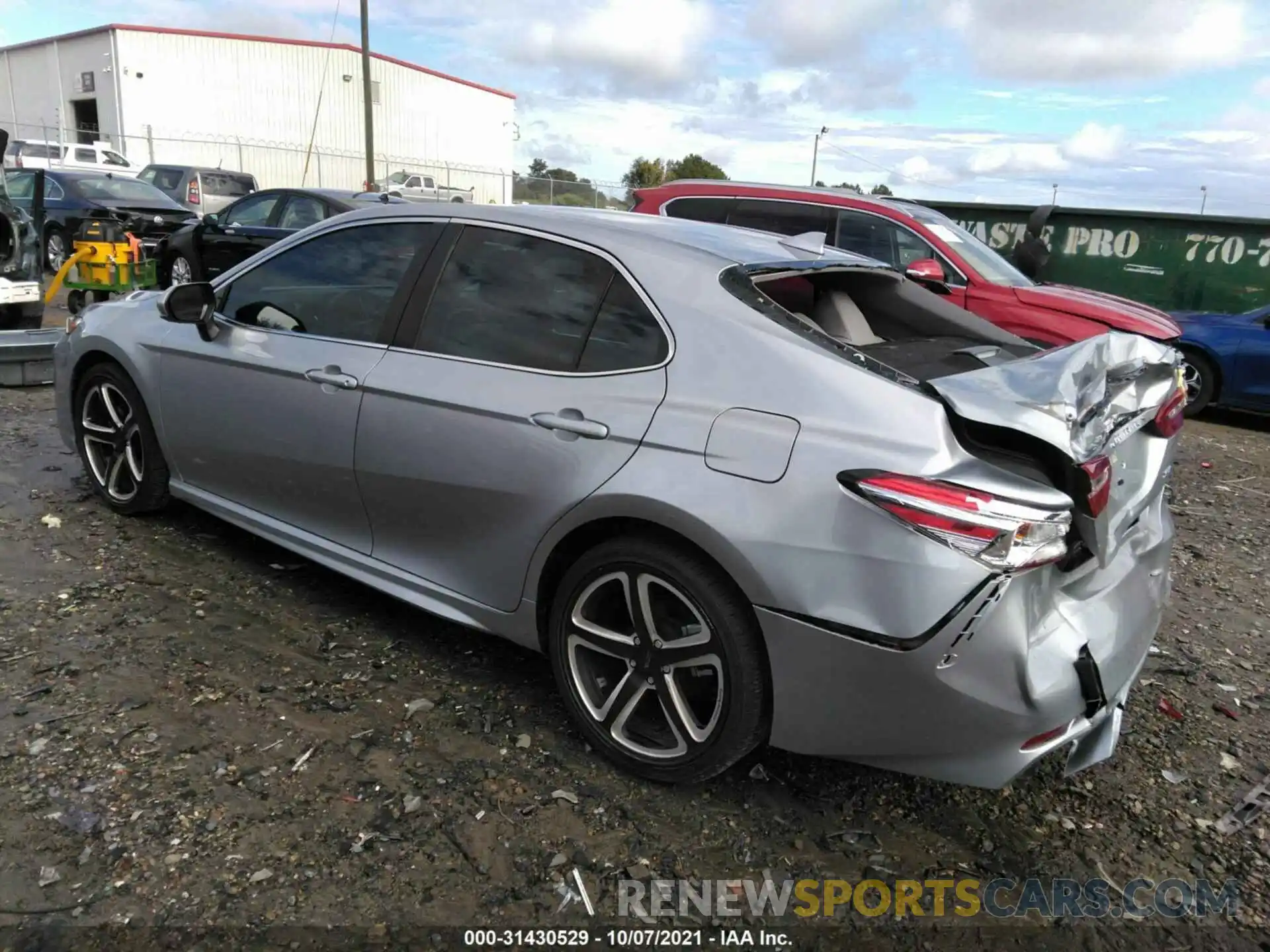 3 Photograph of a damaged car 4T1G11AK7LU881855 TOYOTA CAMRY 2020