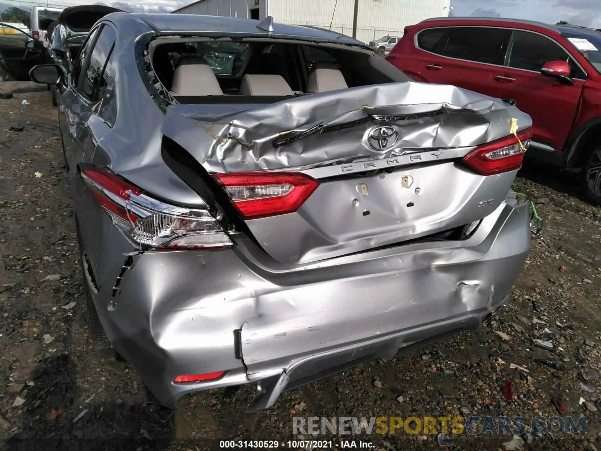 6 Photograph of a damaged car 4T1G11AK7LU881855 TOYOTA CAMRY 2020