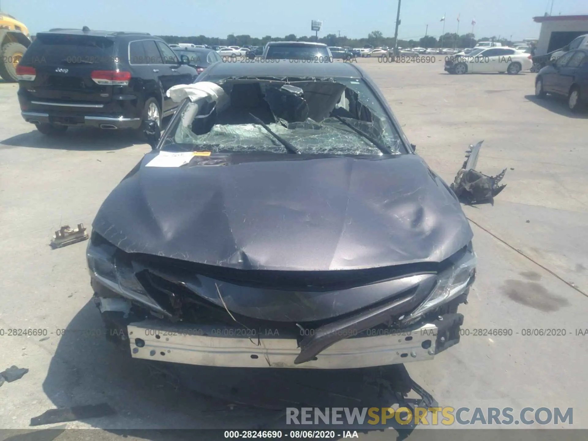 6 Photograph of a damaged car 4T1G11AK7LU885923 TOYOTA CAMRY 2020