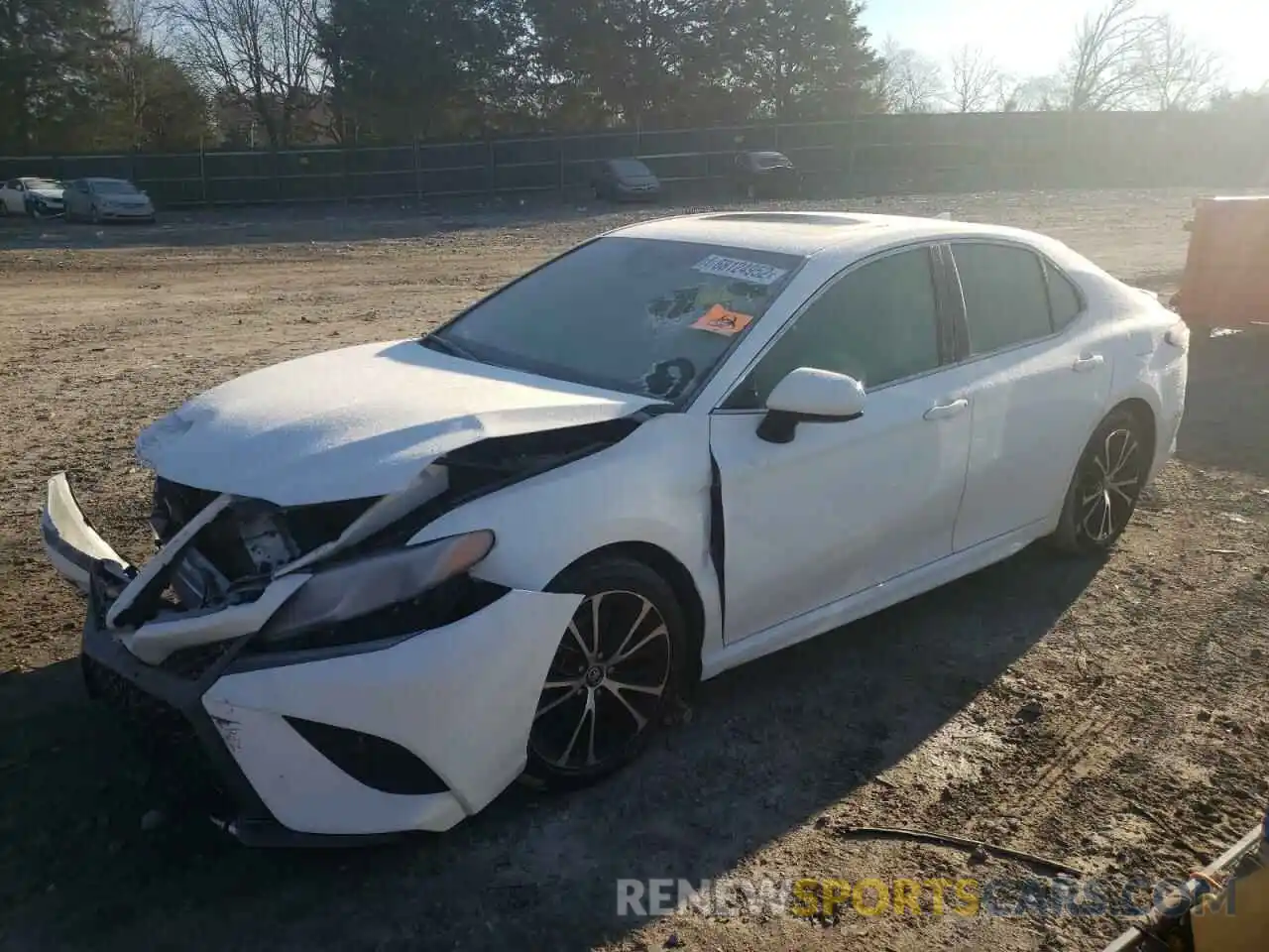 1 Photograph of a damaged car 4T1G11AK7LU889213 TOYOTA CAMRY 2020