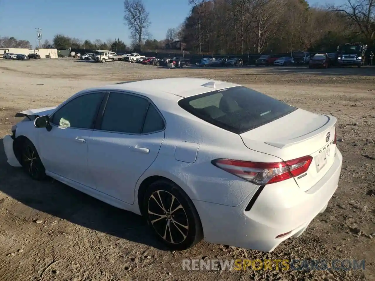 2 Photograph of a damaged car 4T1G11AK7LU889213 TOYOTA CAMRY 2020