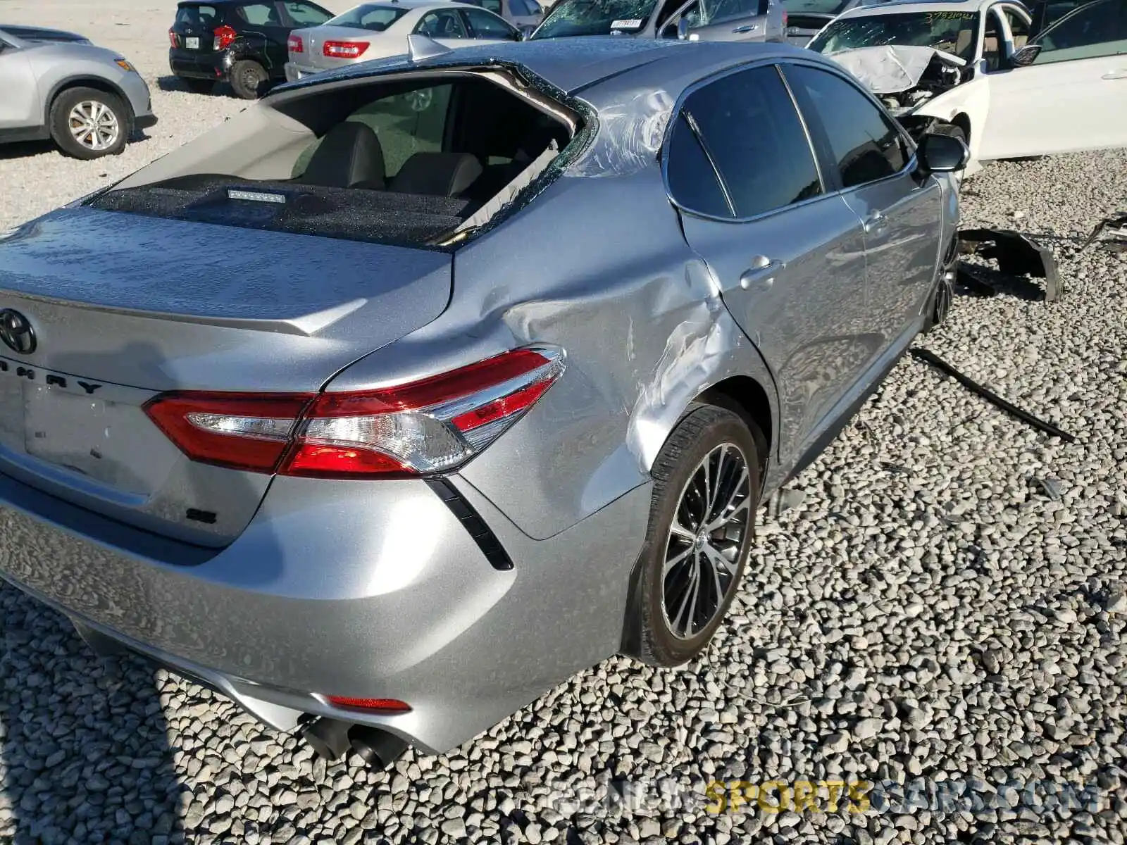 9 Photograph of a damaged car 4T1G11AK7LU893102 TOYOTA CAMRY 2020