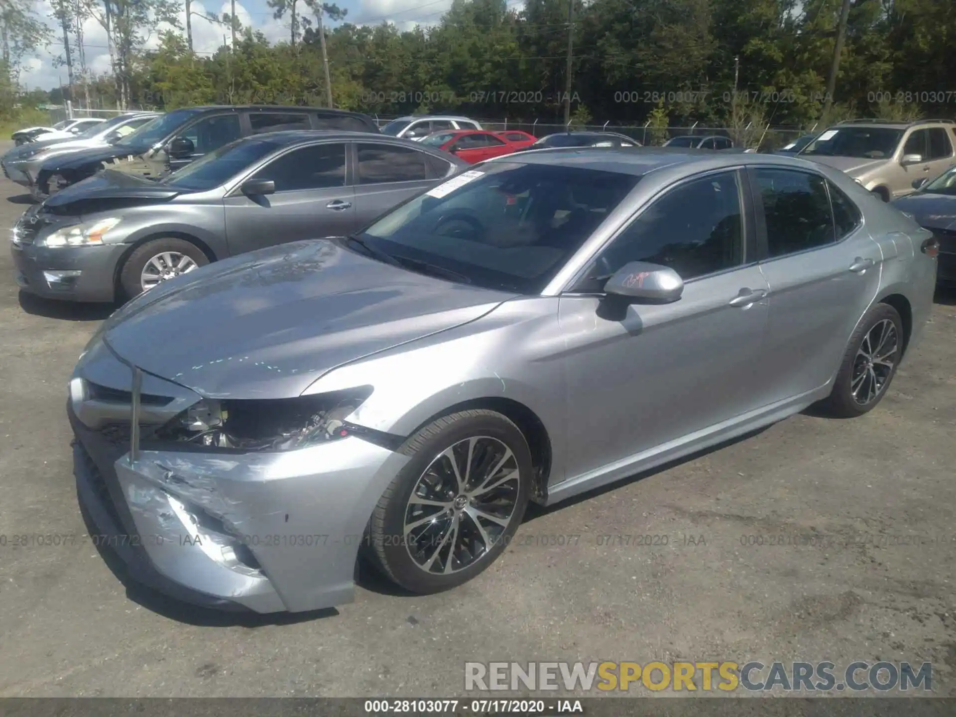 2 Photograph of a damaged car 4T1G11AK7LU904079 TOYOTA CAMRY 2020