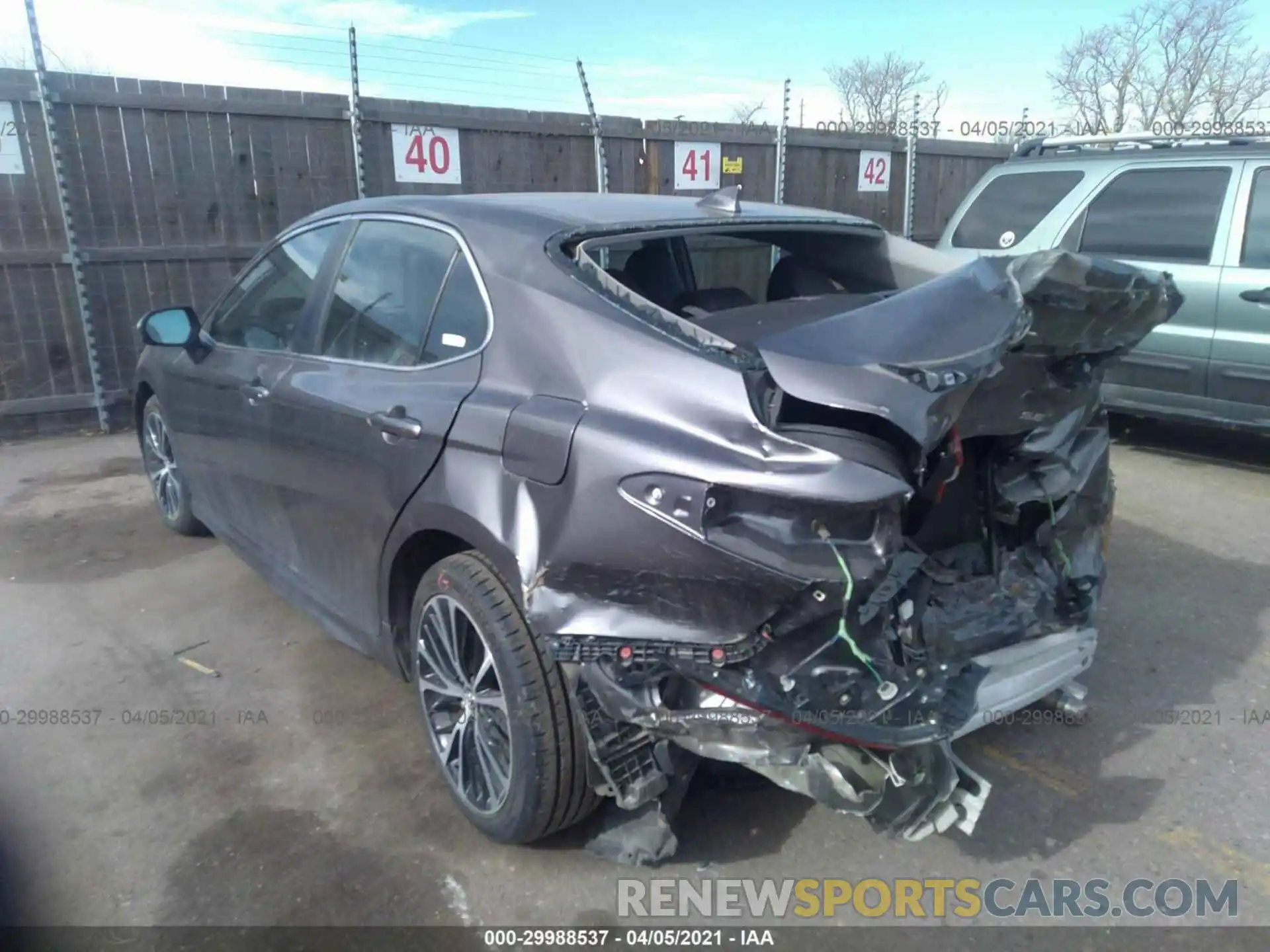 3 Photograph of a damaged car 4T1G11AK7LU904938 TOYOTA CAMRY 2020