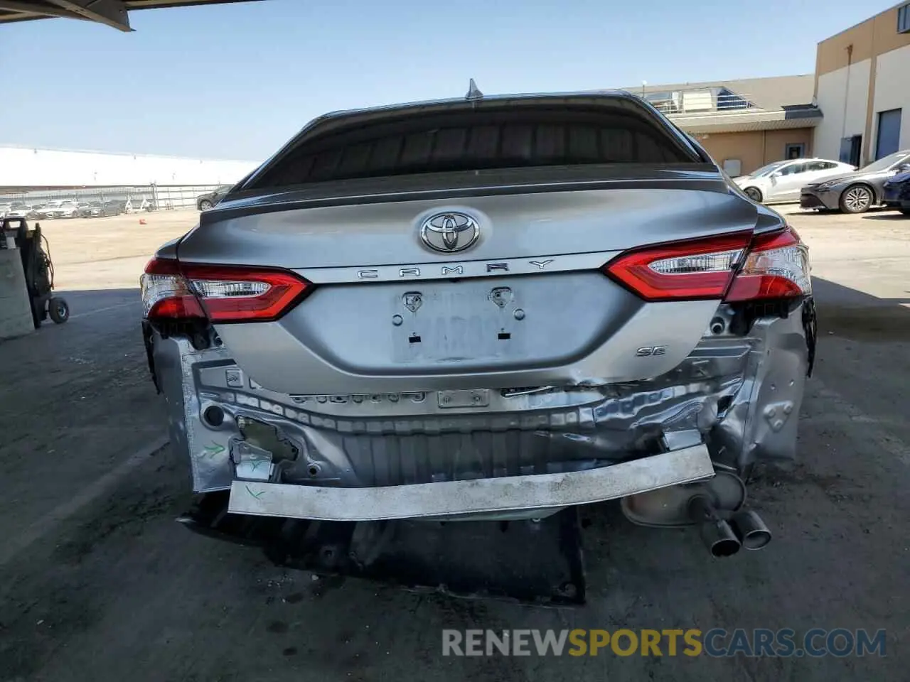 6 Photograph of a damaged car 4T1G11AK7LU916796 TOYOTA CAMRY 2020