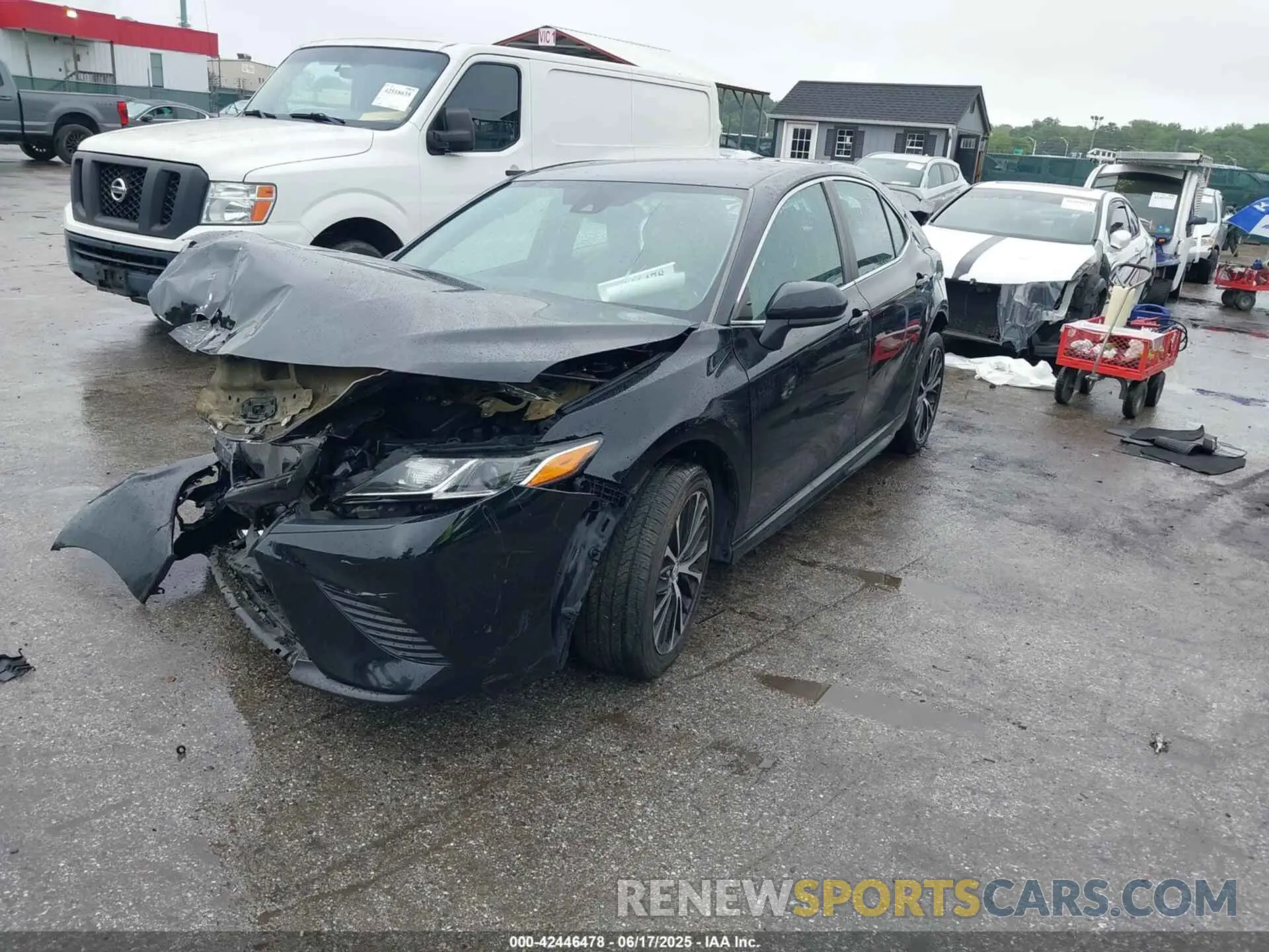 2 Photograph of a damaged car 4T1G11AK7LU917866 TOYOTA CAMRY 2020