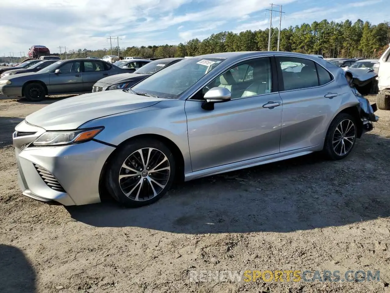 1 Photograph of a damaged car 4T1G11AK7LU922369 TOYOTA CAMRY 2020
