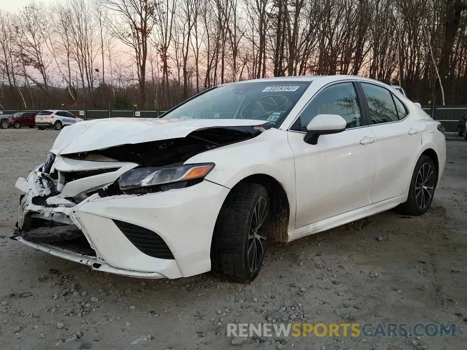 2 Photograph of a damaged car 4T1G11AK7LU929483 TOYOTA CAMRY 2020