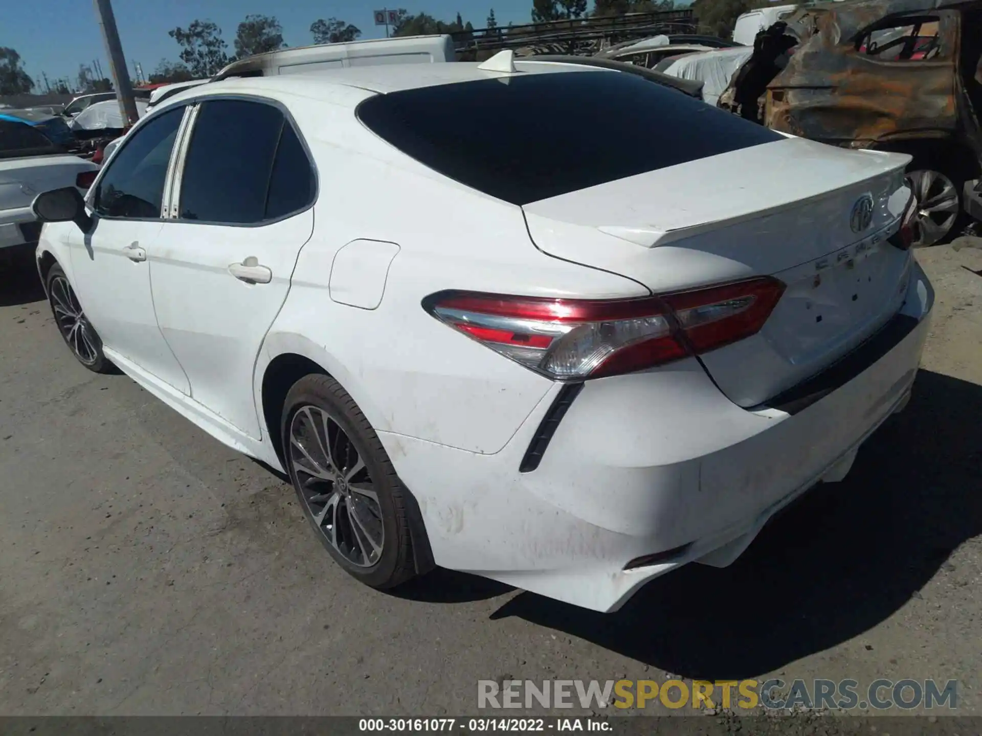 3 Photograph of a damaged car 4T1G11AK7LU952035 TOYOTA CAMRY 2020