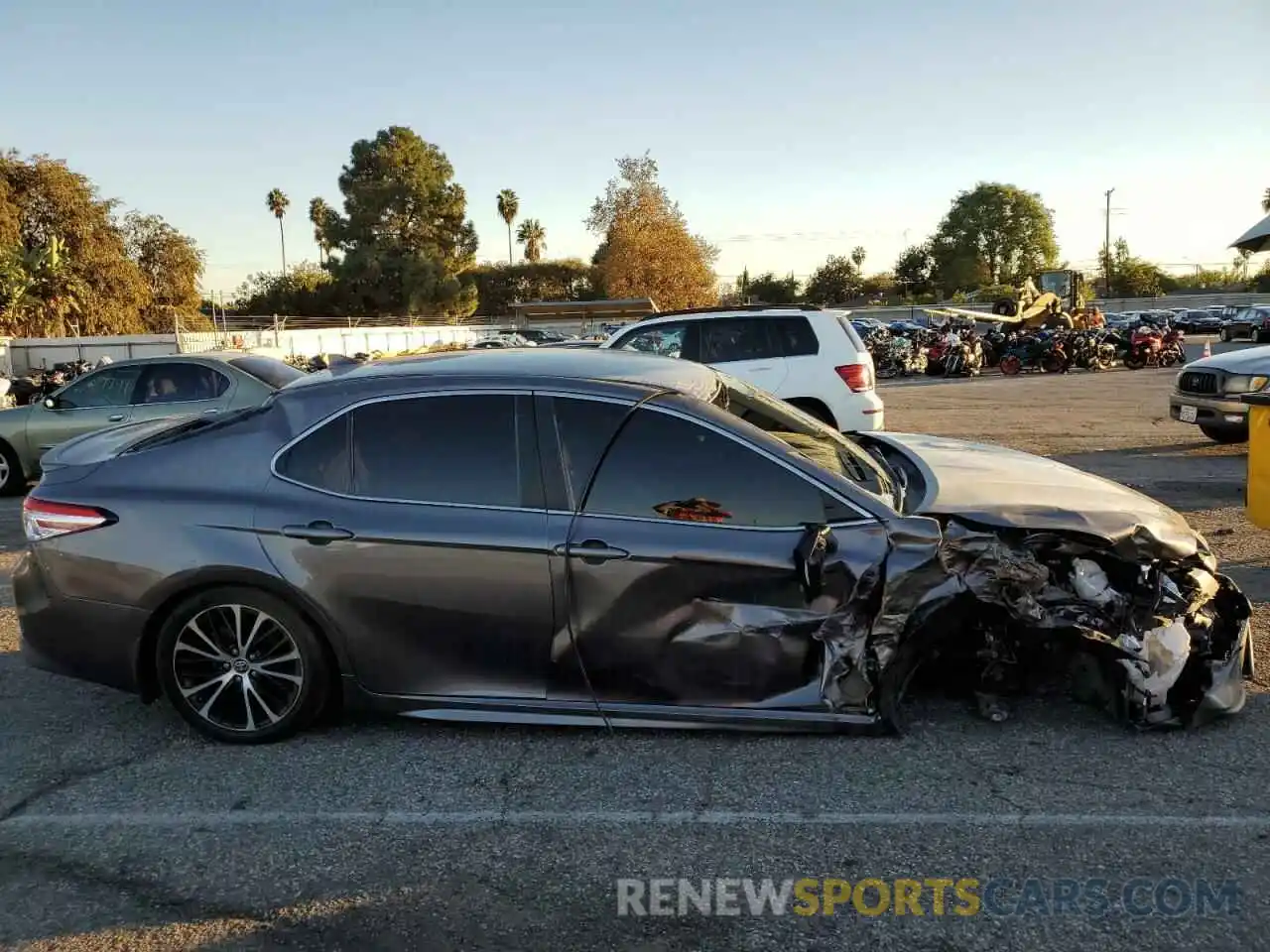 9 Photograph of a damaged car 4T1G11AK7LU953248 TOYOTA CAMRY 2020