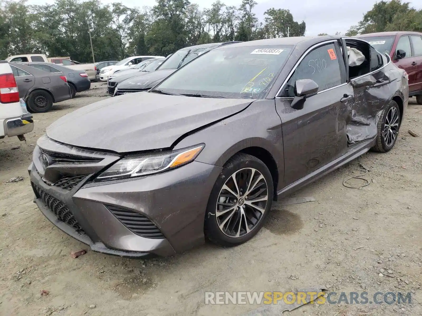 2 Photograph of a damaged car 4T1G11AK7LU956134 TOYOTA CAMRY 2020