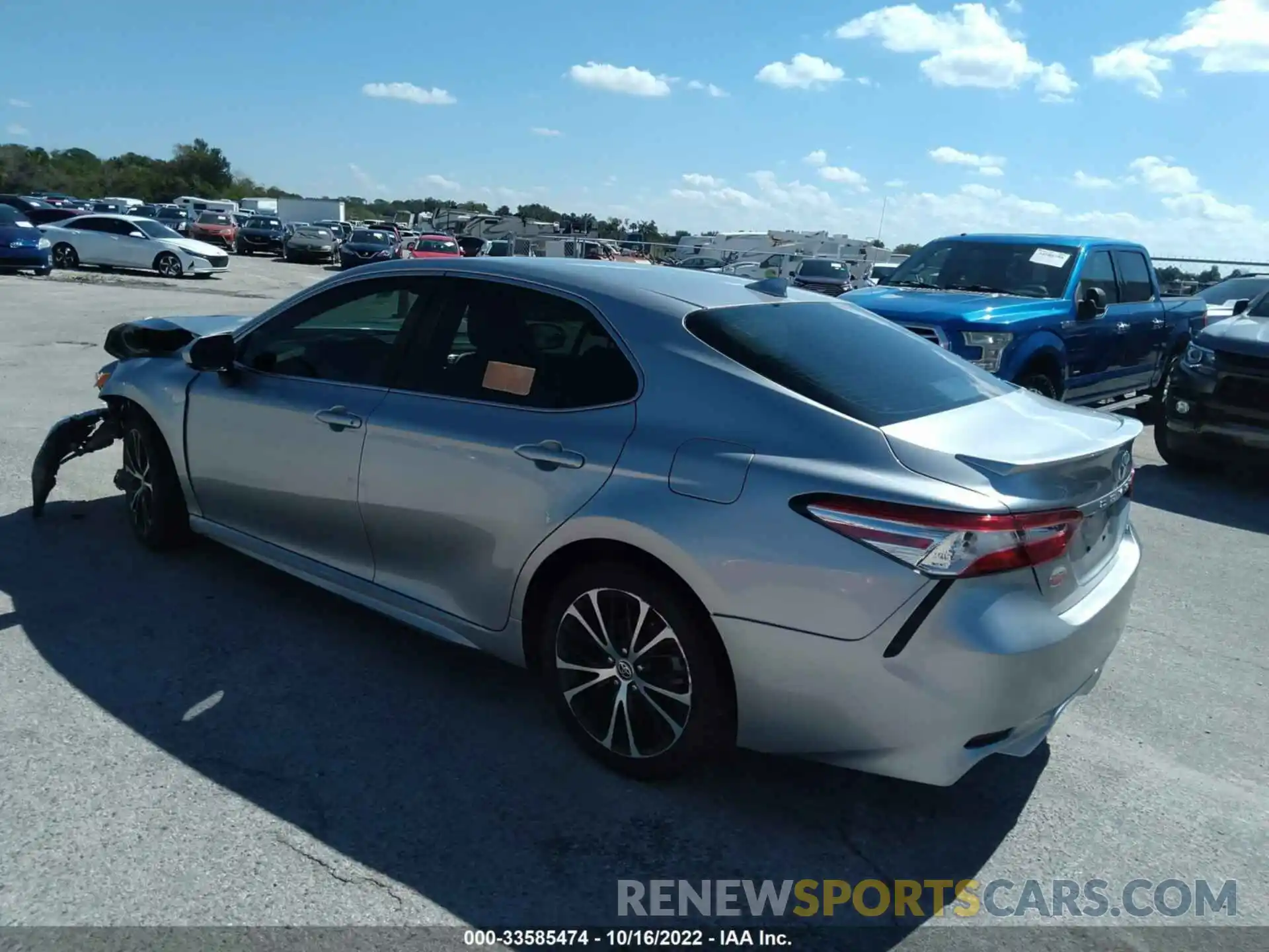 3 Photograph of a damaged car 4T1G11AK7LU972379 TOYOTA CAMRY 2020