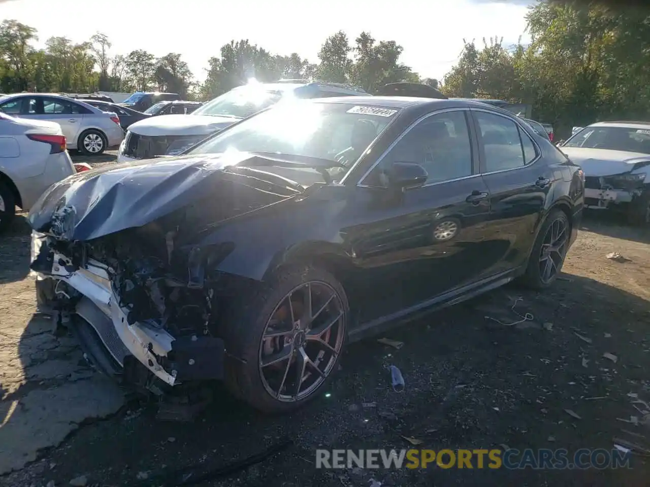 2 Photograph of a damaged car 4T1G11AK7LU973550 TOYOTA CAMRY 2020