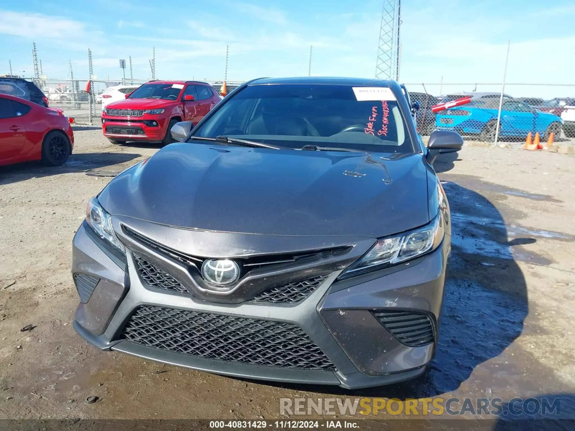 12 Photograph of a damaged car 4T1G11AK7LU979767 TOYOTA CAMRY 2020