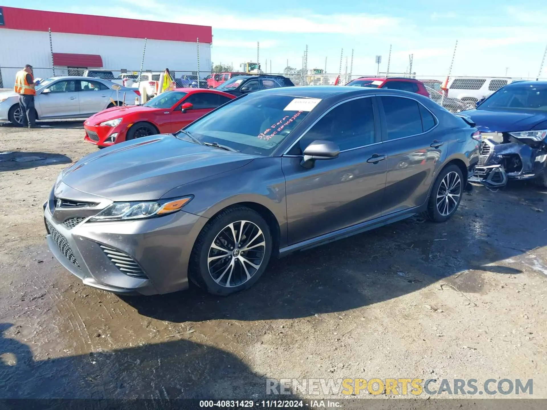 2 Photograph of a damaged car 4T1G11AK7LU979767 TOYOTA CAMRY 2020