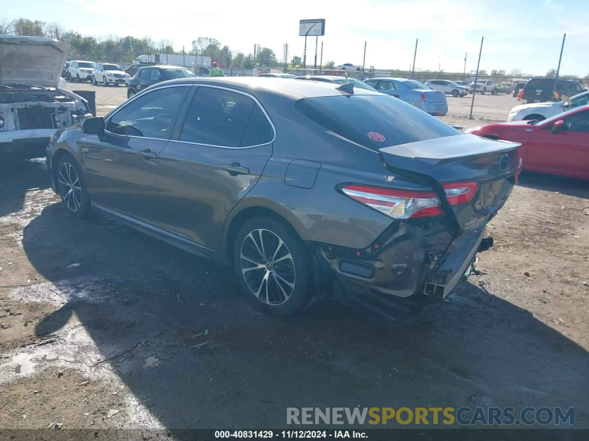3 Photograph of a damaged car 4T1G11AK7LU979767 TOYOTA CAMRY 2020