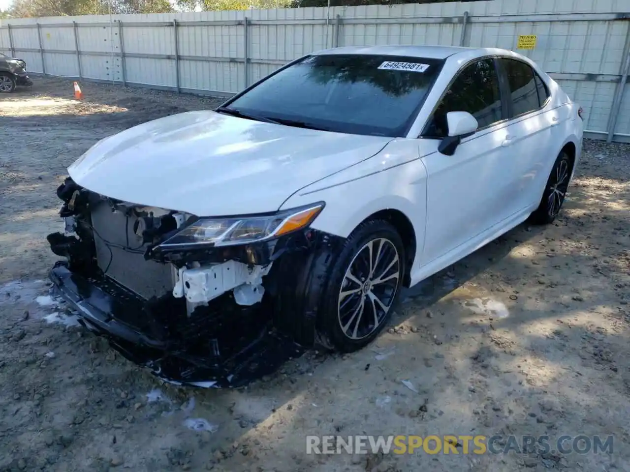 2 Photograph of a damaged car 4T1G11AK7LU983219 TOYOTA CAMRY 2020