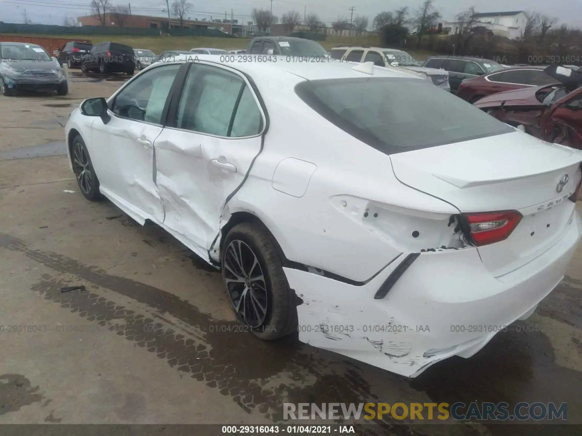 6 Photograph of a damaged car 4T1G11AK7LU991496 TOYOTA CAMRY 2020