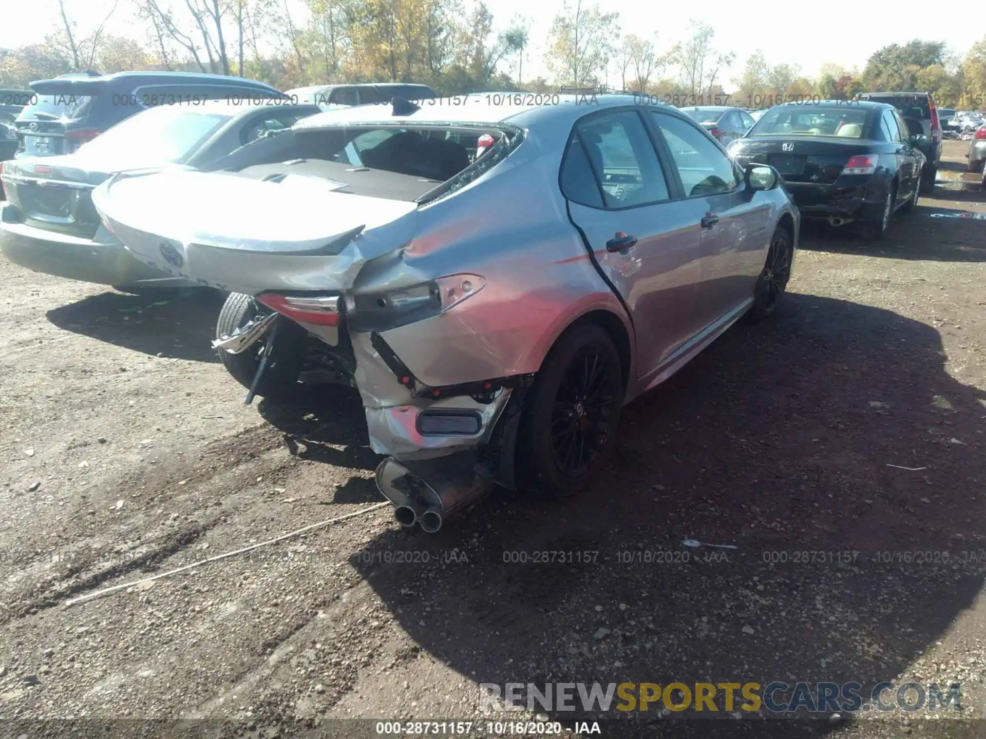 4 Photograph of a damaged car 4T1G11AK8LU301710 TOYOTA CAMRY 2020