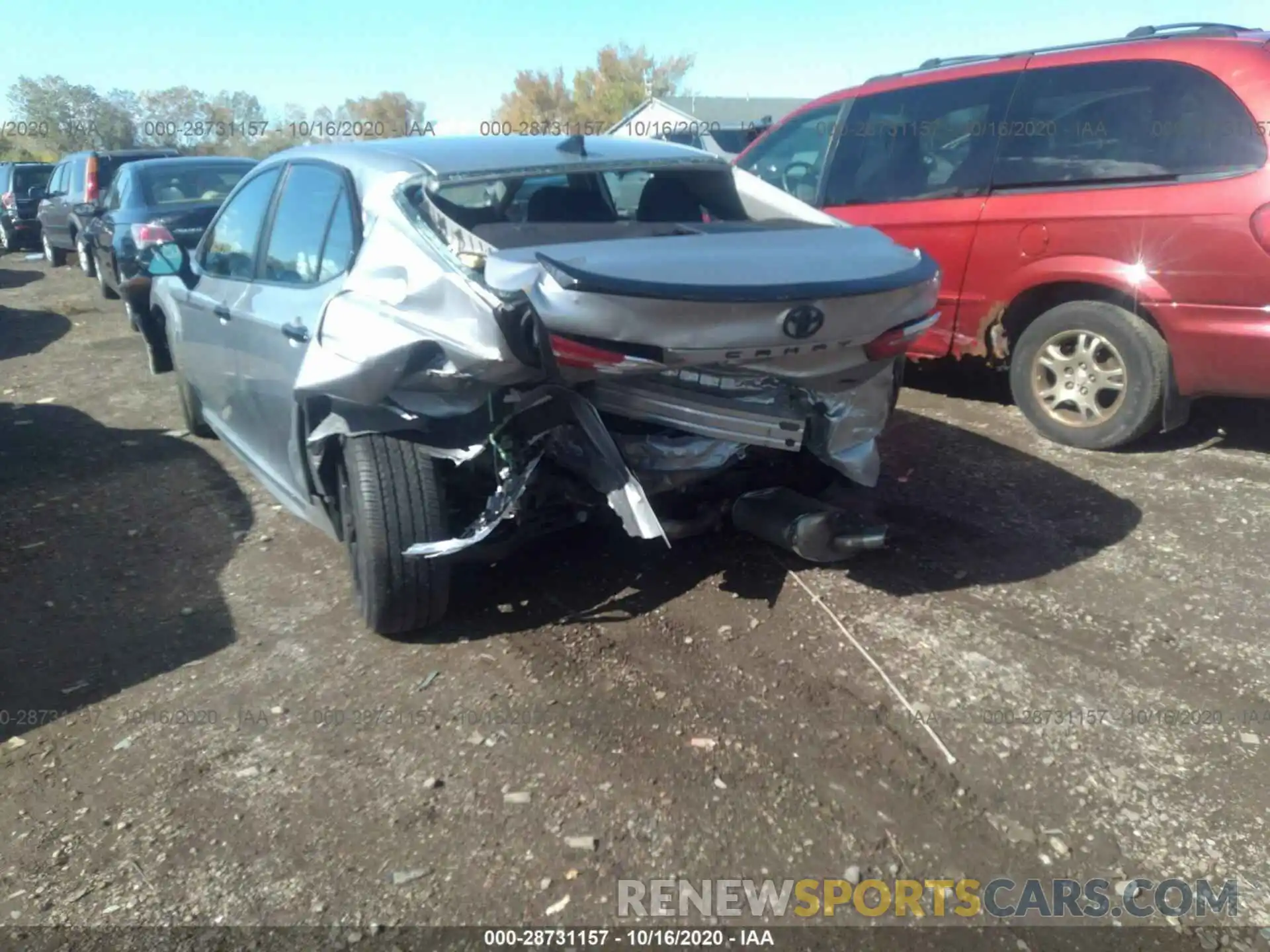 5 Photograph of a damaged car 4T1G11AK8LU301710 TOYOTA CAMRY 2020