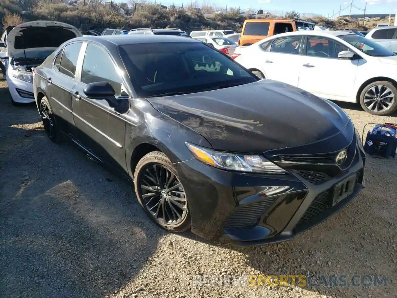 1 Photograph of a damaged car 4T1G11AK8LU321942 TOYOTA CAMRY 2020