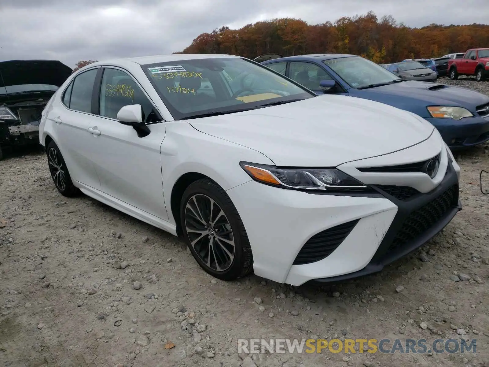 1 Photograph of a damaged car 4T1G11AK8LU325800 TOYOTA CAMRY 2020