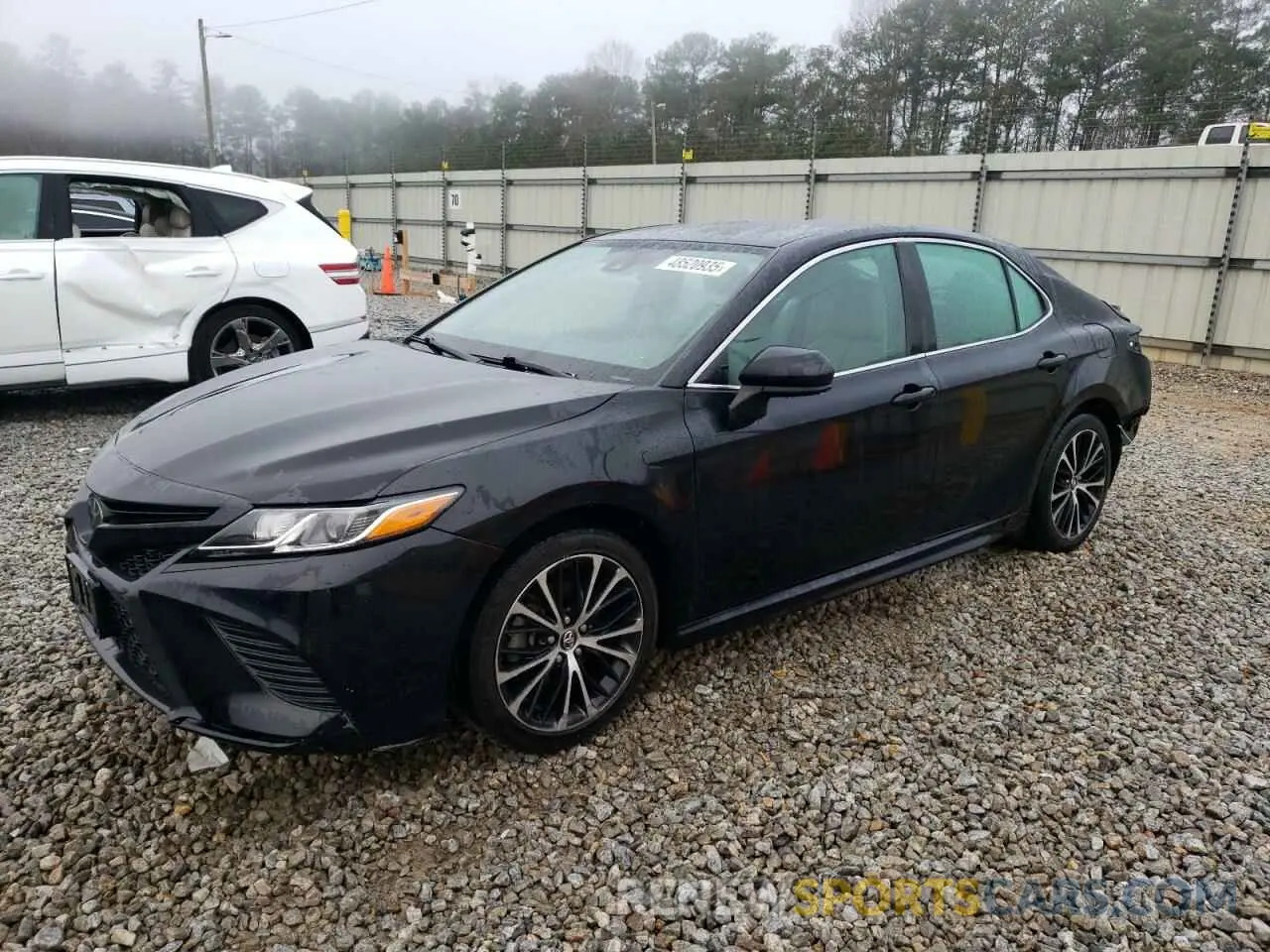 1 Photograph of a damaged car 4T1G11AK8LU327742 TOYOTA CAMRY 2020