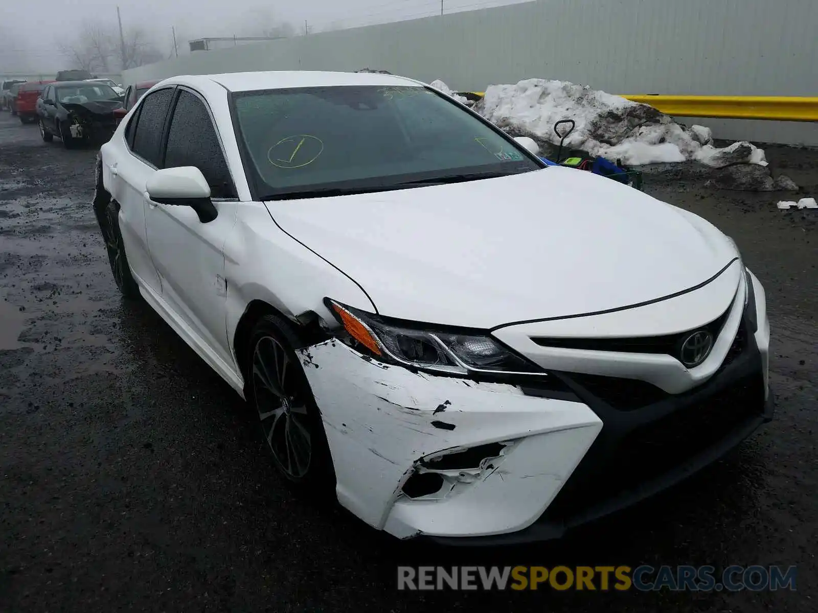 1 Photograph of a damaged car 4T1G11AK8LU343701 TOYOTA CAMRY 2020