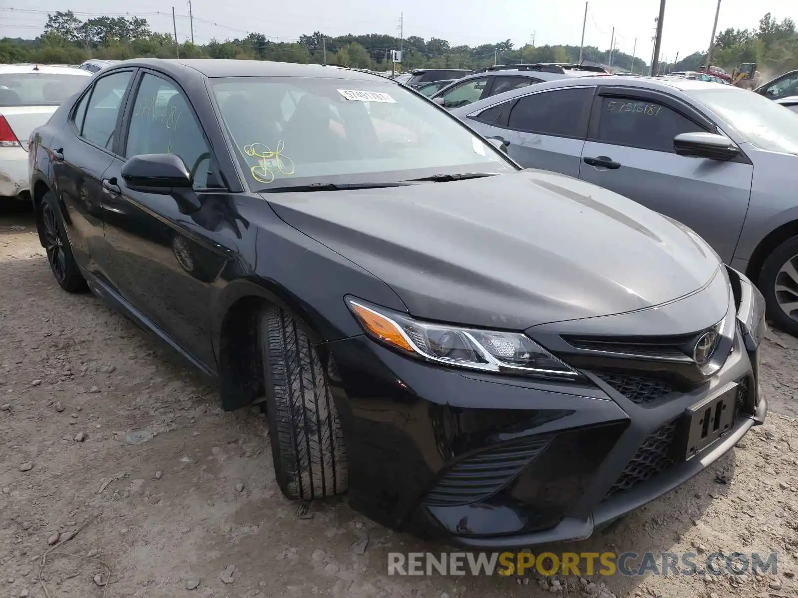 1 Photograph of a damaged car 4T1G11AK8LU349272 TOYOTA CAMRY 2020