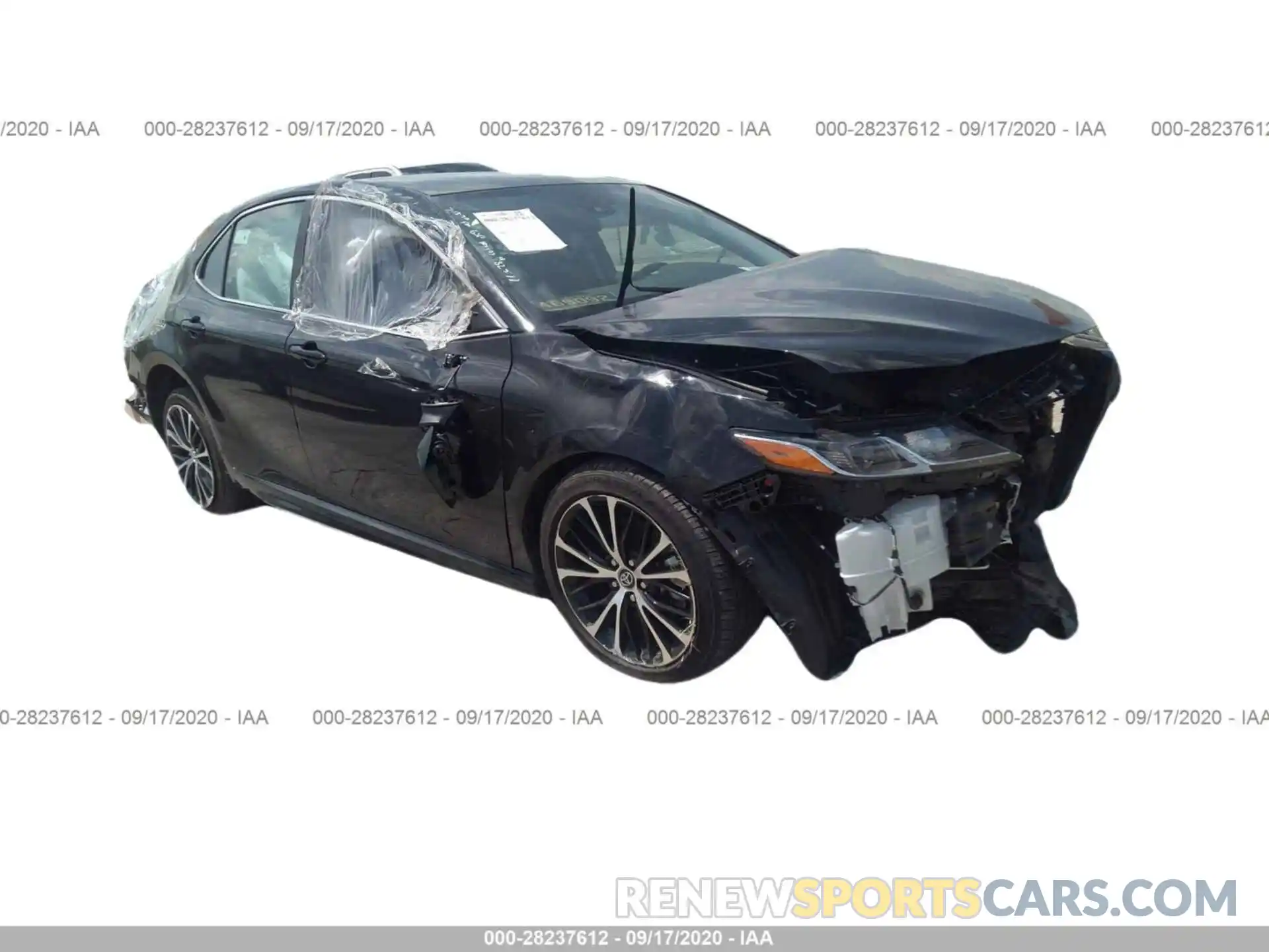 1 Photograph of a damaged car 4T1G11AK8LU355430 TOYOTA CAMRY 2020