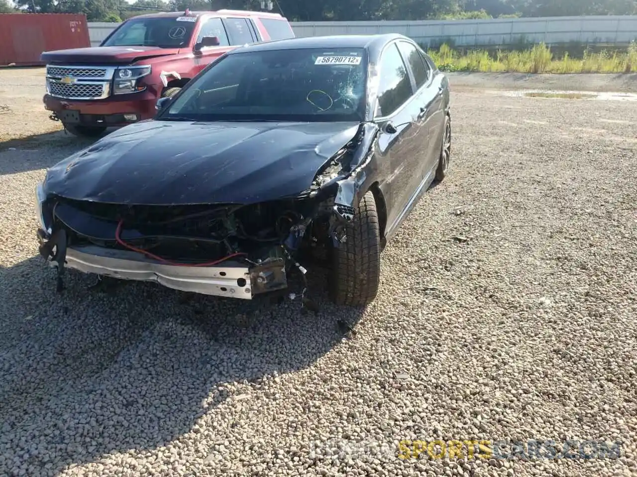 2 Photograph of a damaged car 4T1G11AK8LU365892 TOYOTA CAMRY 2020