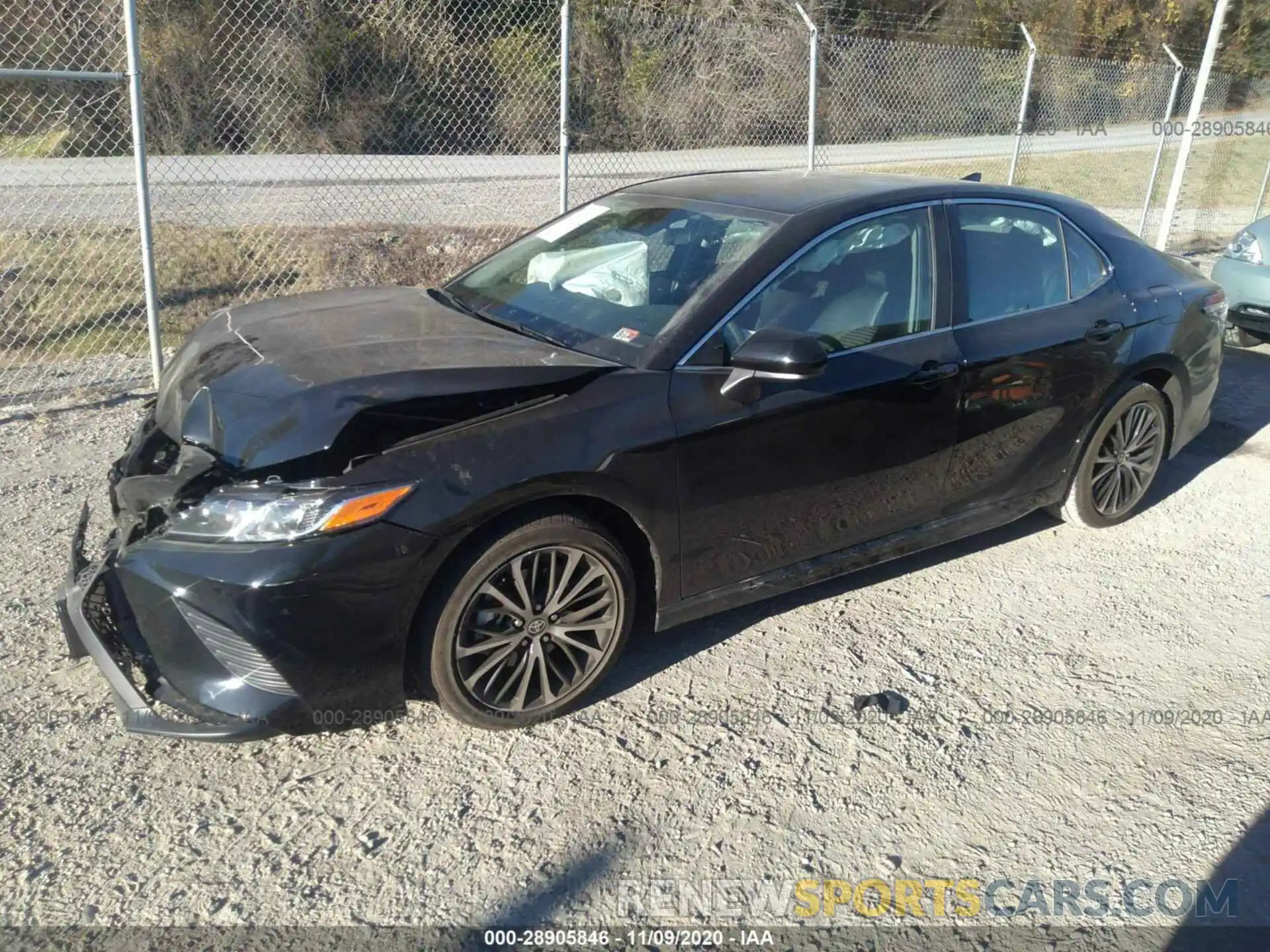 2 Photograph of a damaged car 4T1G11AK8LU393188 TOYOTA CAMRY 2020