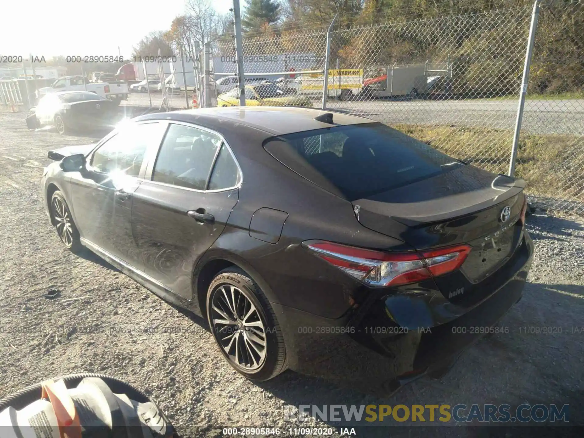 3 Photograph of a damaged car 4T1G11AK8LU393188 TOYOTA CAMRY 2020