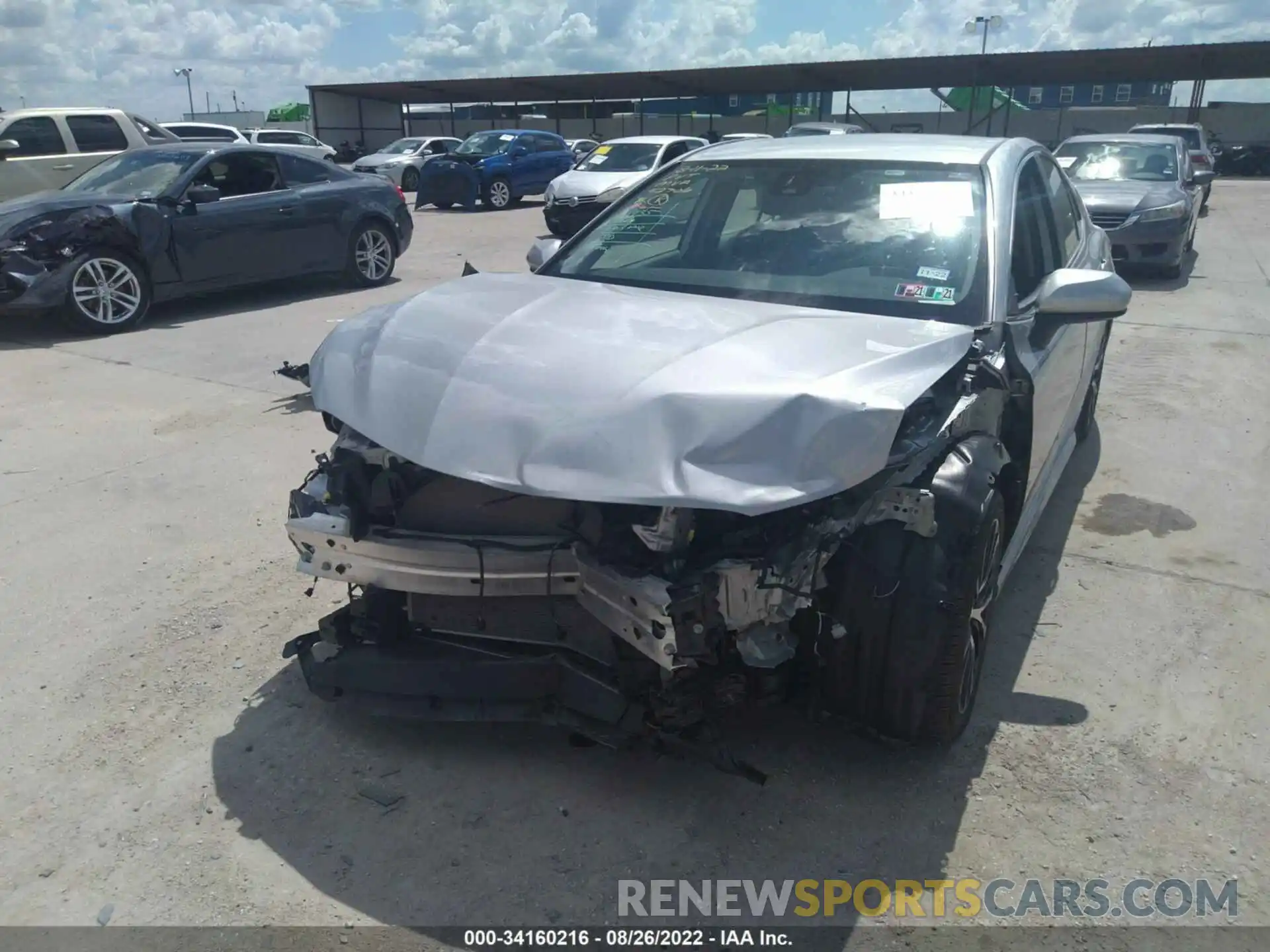 6 Photograph of a damaged car 4T1G11AK8LU397015 TOYOTA CAMRY 2020