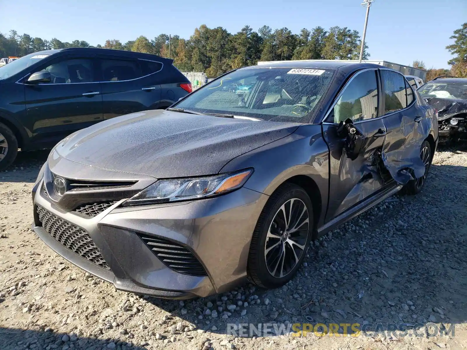 2 Photograph of a damaged car 4T1G11AK8LU503849 TOYOTA CAMRY 2020