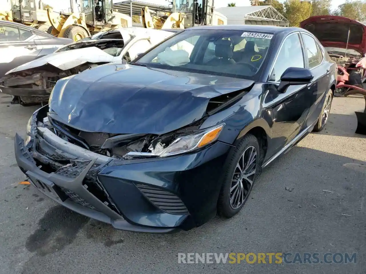 2 Photograph of a damaged car 4T1G11AK8LU505388 TOYOTA CAMRY 2020