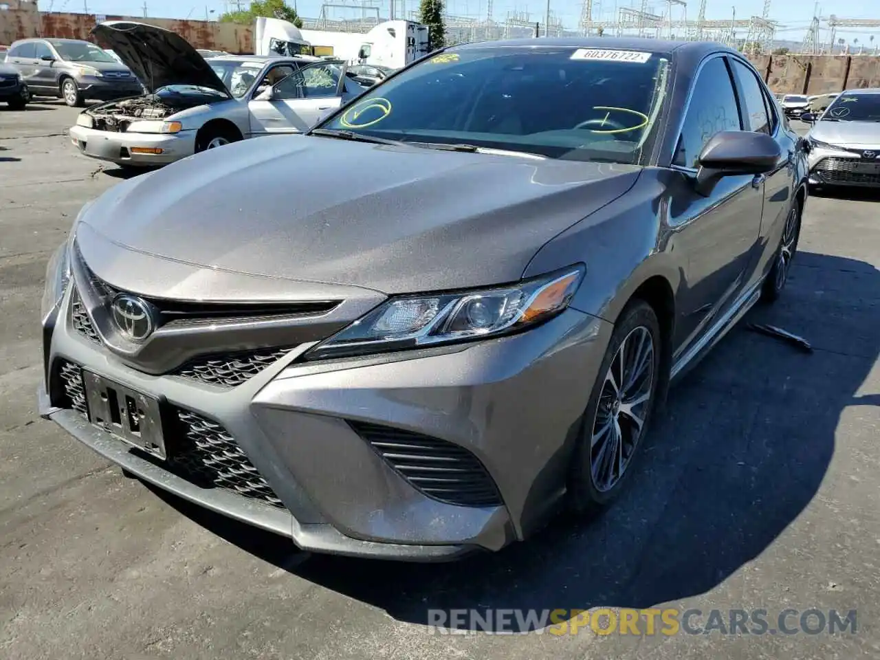 2 Photograph of a damaged car 4T1G11AK8LU506427 TOYOTA CAMRY 2020