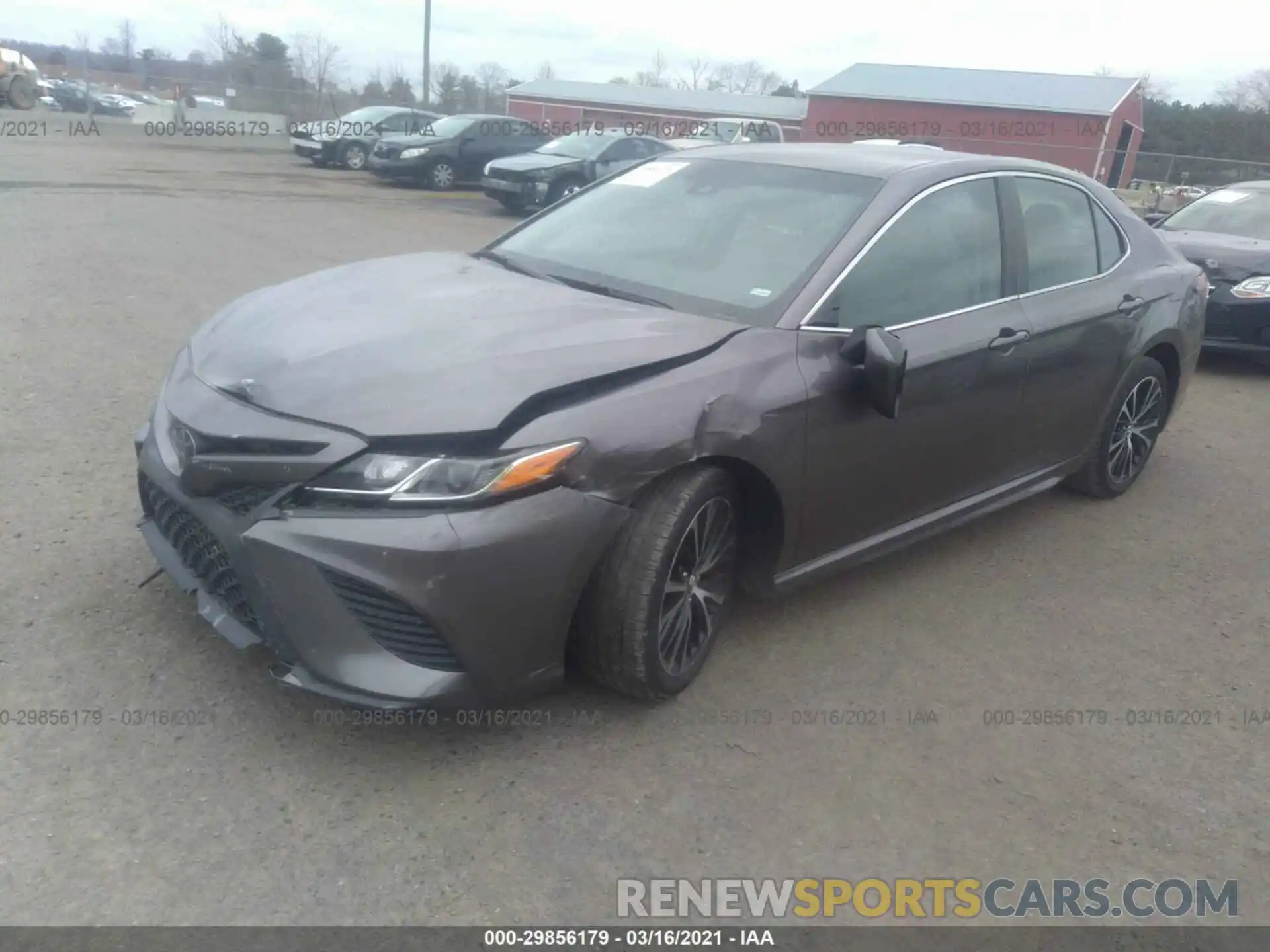 2 Photograph of a damaged car 4T1G11AK8LU894100 TOYOTA CAMRY 2020