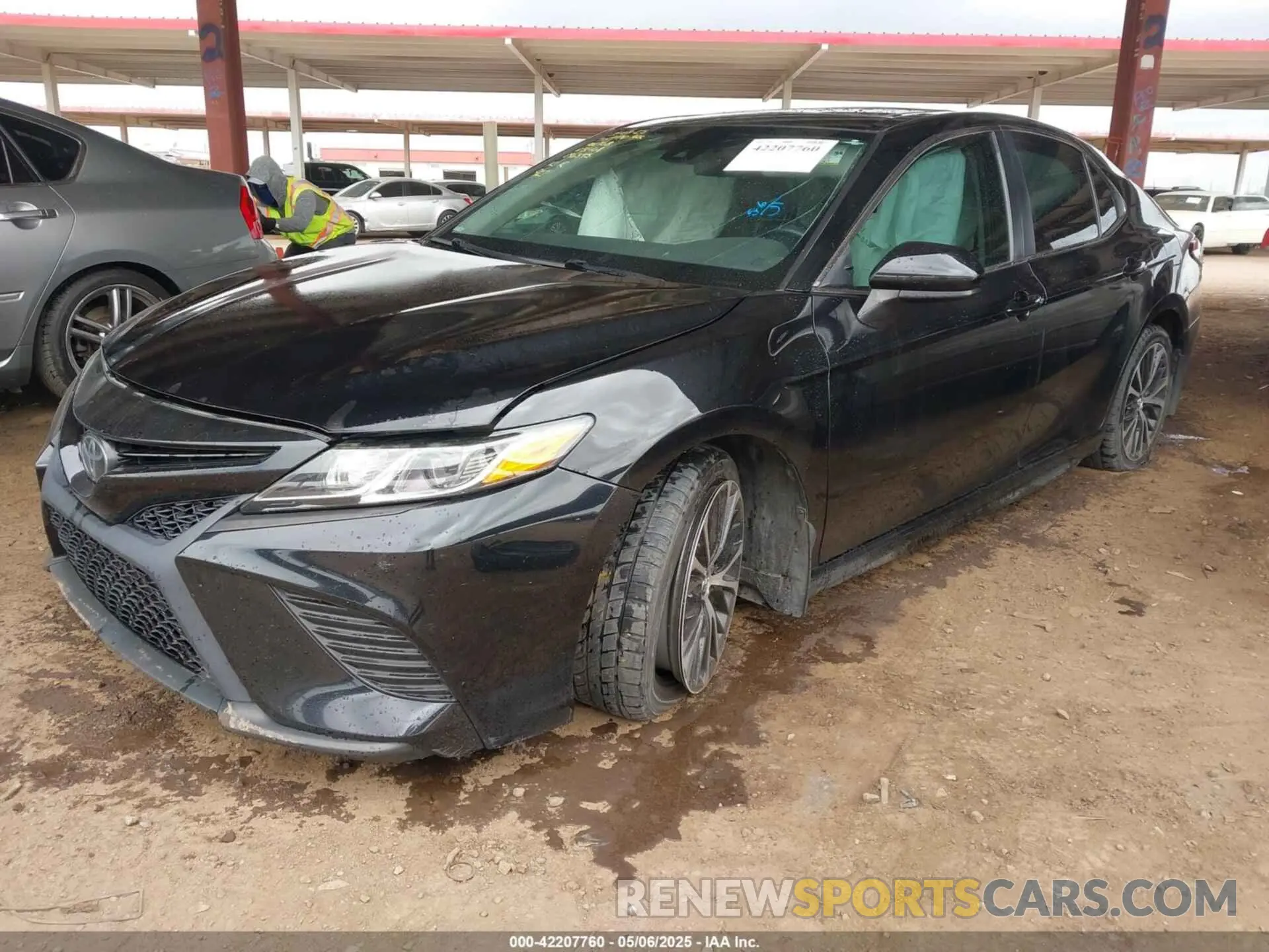2 Photograph of a damaged car 4T1G11AK8LU896395 TOYOTA CAMRY 2020