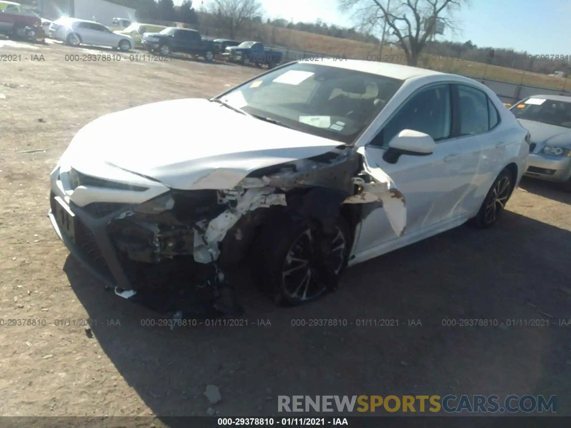 2 Photograph of a damaged car 4T1G11AK8LU913776 TOYOTA CAMRY 2020