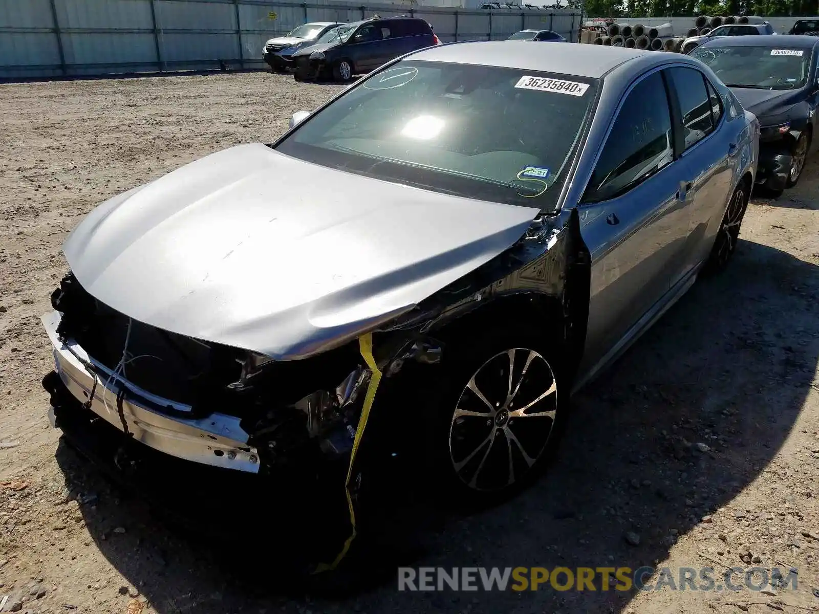 2 Photograph of a damaged car 4T1G11AK8LU916094 TOYOTA CAMRY 2020