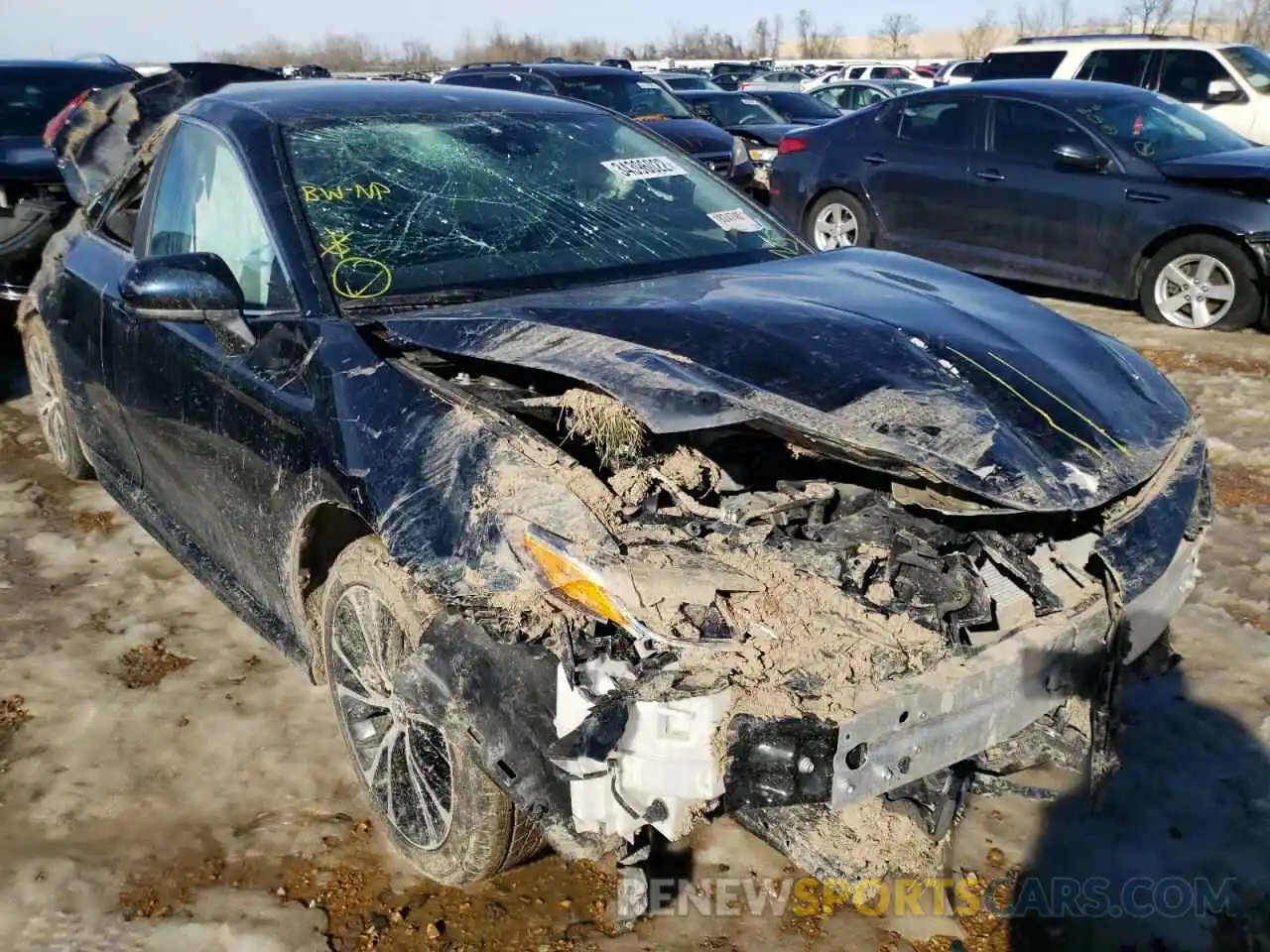 9 Photograph of a damaged car 4T1G11AK8LU924177 TOYOTA CAMRY 2020