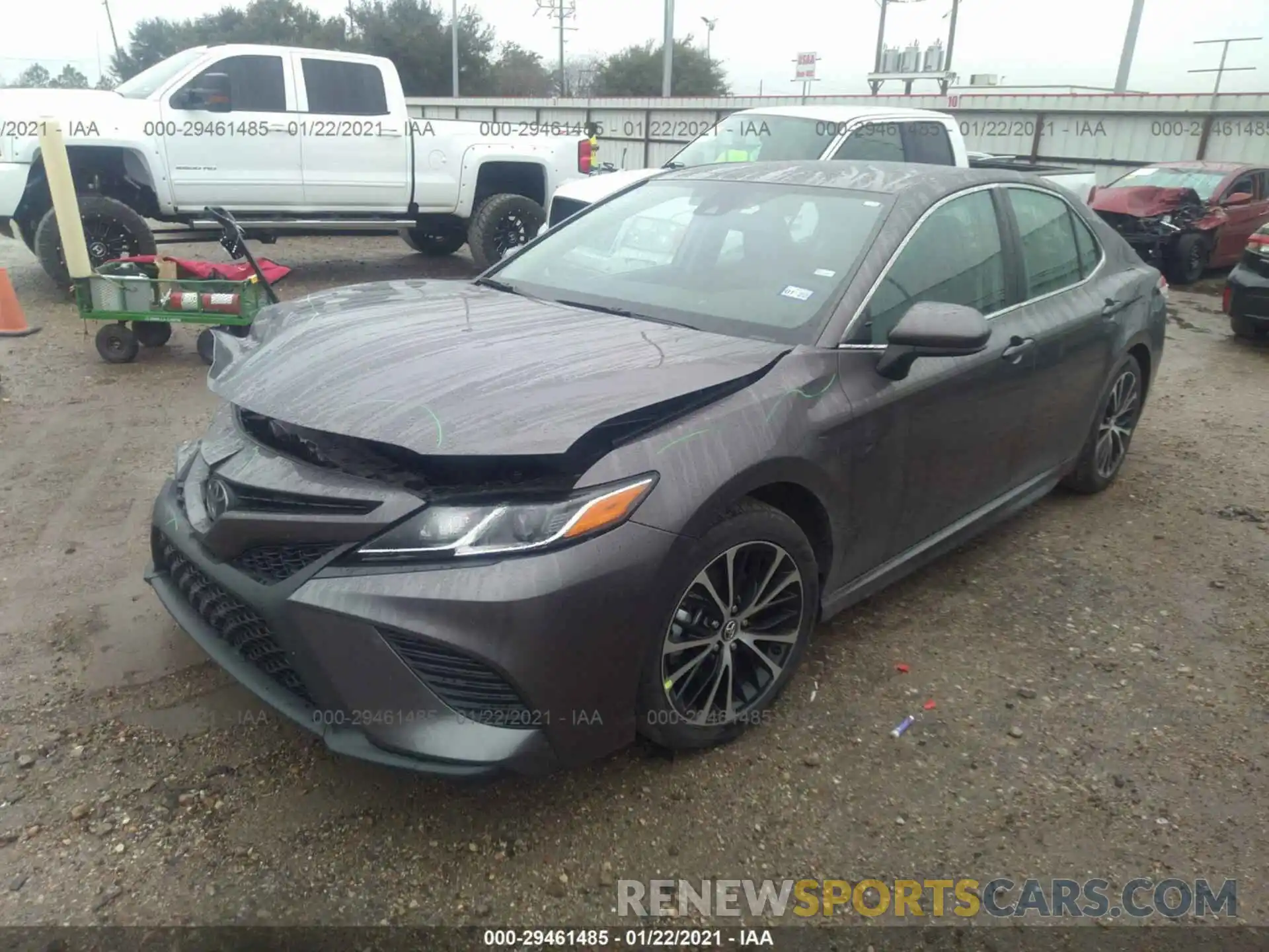 2 Photograph of a damaged car 4T1G11AK8LU927905 TOYOTA CAMRY 2020