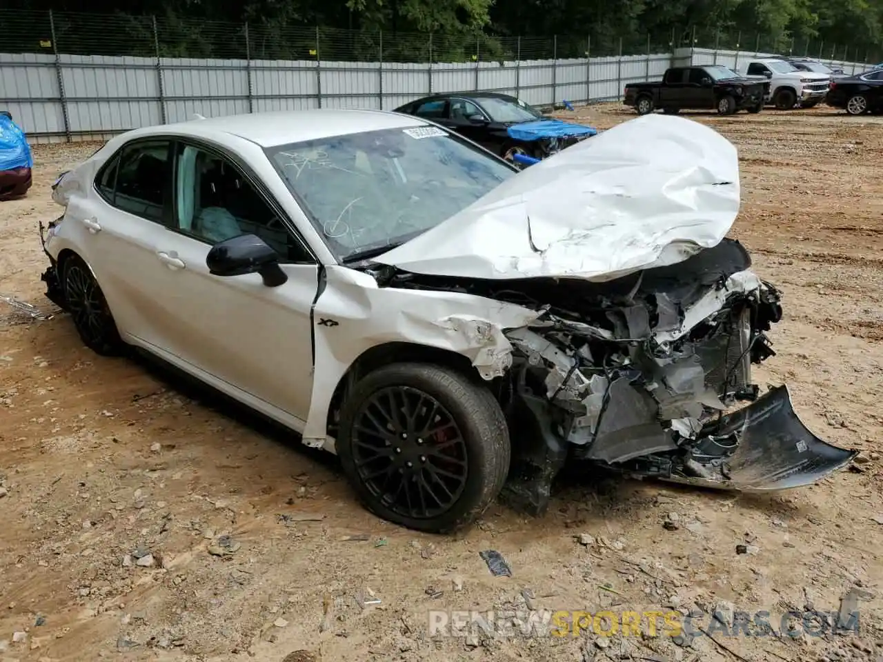 1 Photograph of a damaged car 4T1G11AK8LU938466 TOYOTA CAMRY 2020