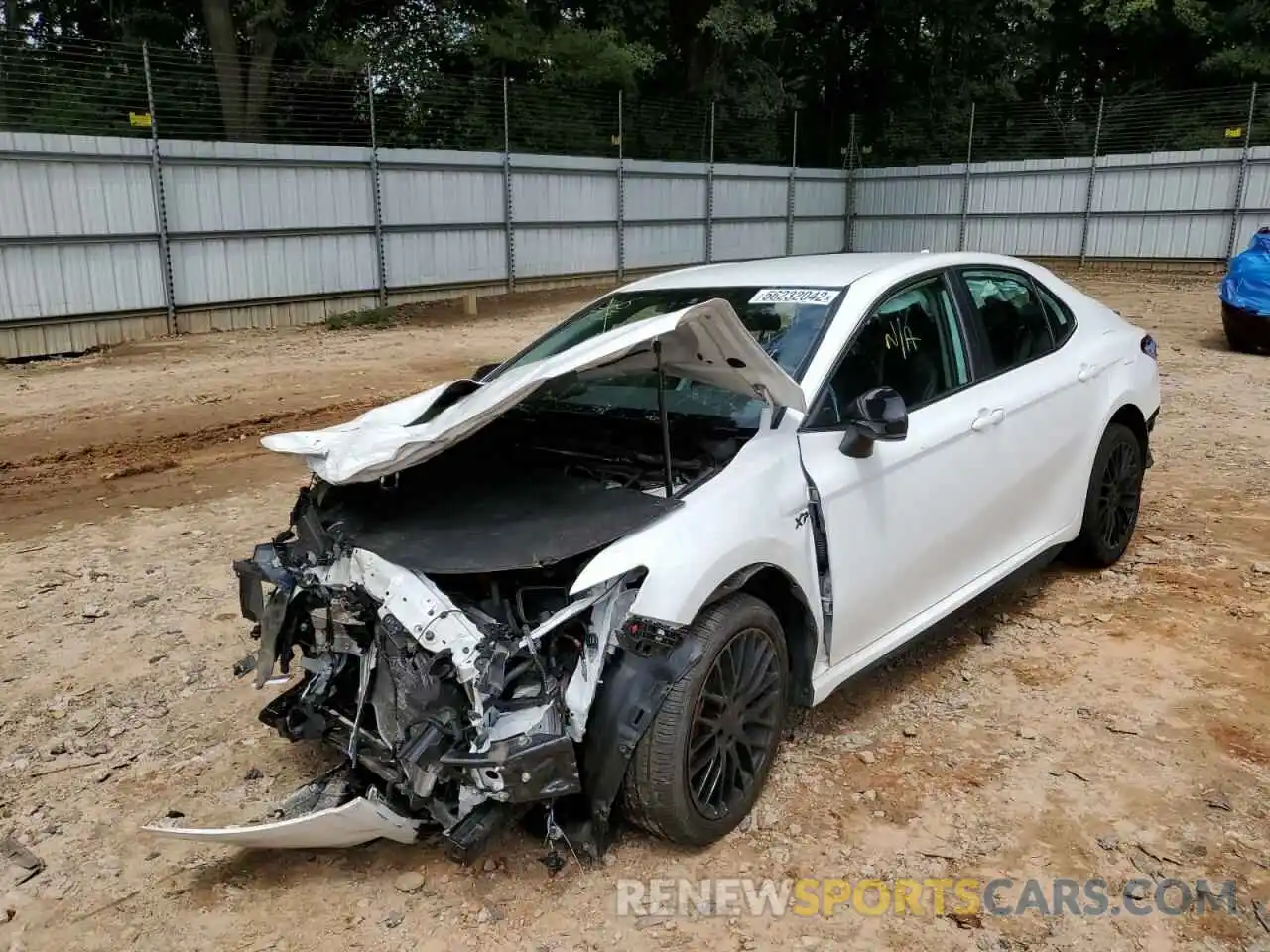 2 Photograph of a damaged car 4T1G11AK8LU938466 TOYOTA CAMRY 2020