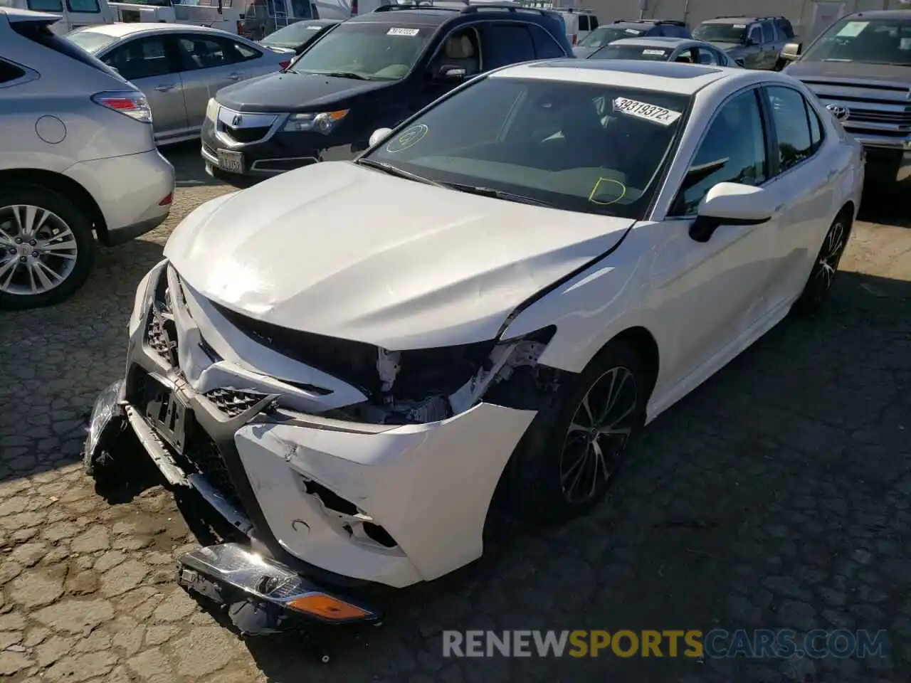 2 Photograph of a damaged car 4T1G11AK8LU980426 TOYOTA CAMRY 2020